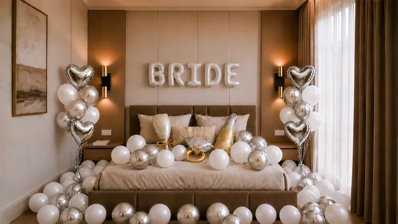 Bride-to-Be Room Decoration in Prague